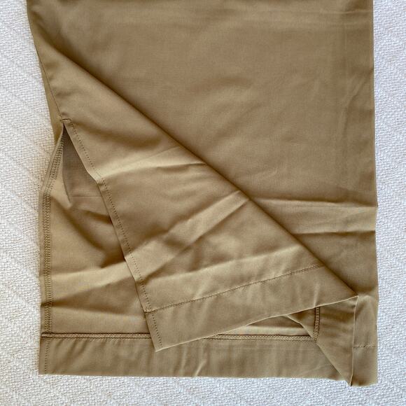 GapFit Runaround Pants Pecan Tan Relaxed Wide Leg Pull-On Split Ankle Womens Lrg - Picture 10 of 10